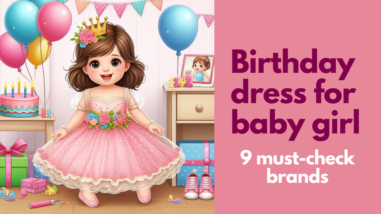 Birthday dress for baby girl